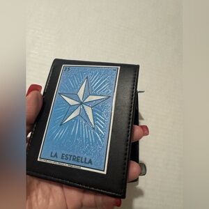 Lotería El Corazon men’s wallet BNWT